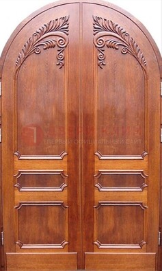 Металлическая арочная дверь ДА-9 в салон красоты в Электрогорске