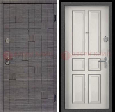 Cтальная дверь в квартиру с МДФ ДМ-488 в Электрогорске