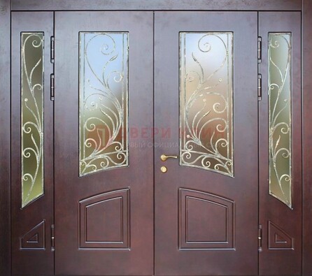 Парадная дверь ДПР-58 с остеклением в Электрогорске