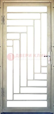 Железная решетчатая дверь с узором ДР-41 в Электрогорске