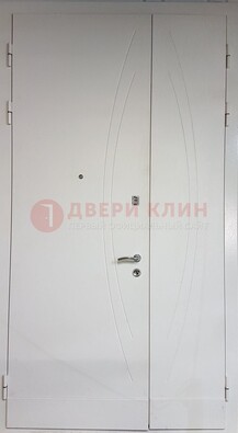 Белая тамбурная дверь ДТМ-31 в Электрогорске